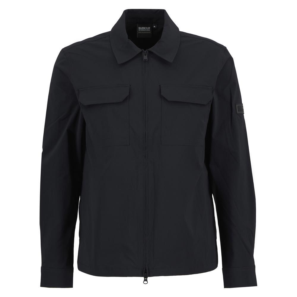 Barbour International Tucson Black Overshirt
